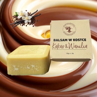 Balsam w kostce Kakao & Wanilia – 4 składniki, maksymalne odżywienie