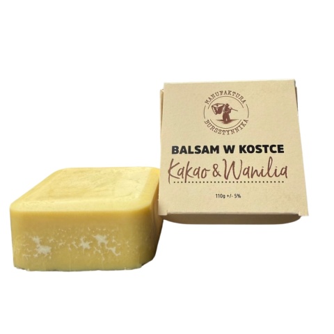 Balsam w kostce Kakao & Wanilia – 4 składniki, maksymalne odżywienie