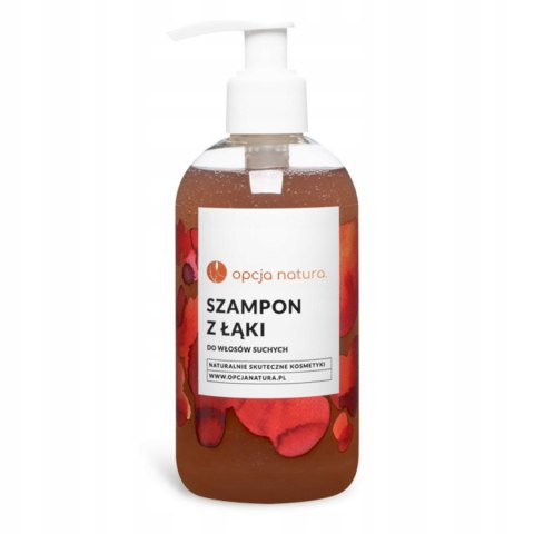 Delikatny "Szampon z Łąki" do włosów suchych - od Opcja Natura, 250 ml