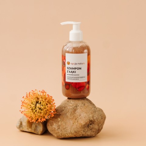 Delikatny "Szampon z Łąki" do włosów suchych - od Opcja Natura, 250 ml