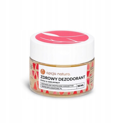 Dezodorant Pinia&Grejpfrut w Kremie - naturalnie świeży duet, który działa!