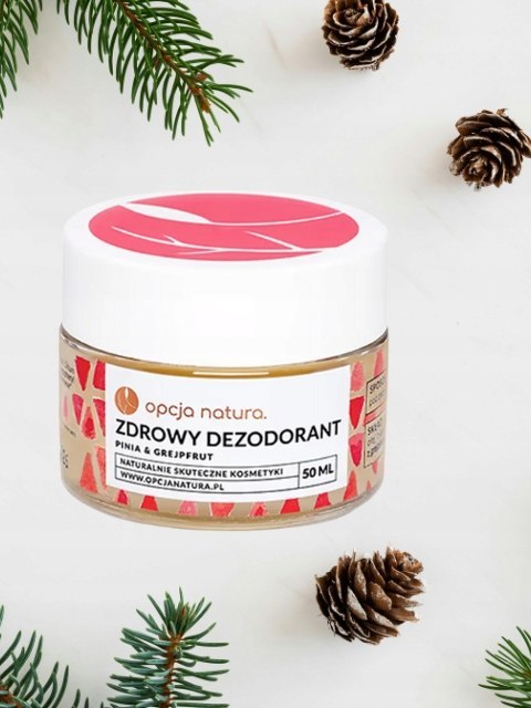 Dezodorant Pinia&Grejpfrut w Kremie - naturalnie świeży duet, który działa!