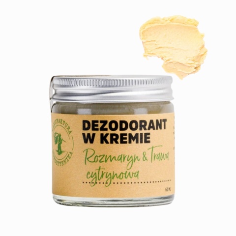 Dezodorant w Kremie Rozmaryn & Trawa cytrynowa 60ml