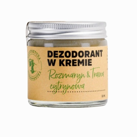 Dezodorant w Kremie Rozmaryn & Trawa cytrynowa 60ml