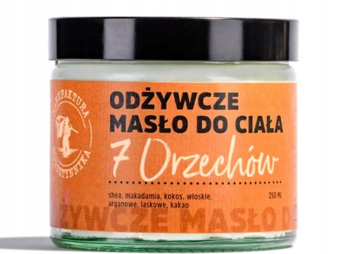 Masło do Ciała 7 Orzechów 120ml Manufaktura Bursztynnika