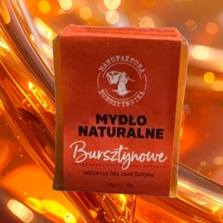Mydło bursztynowe – naturalna kostka z ekstraktem z bursztynu