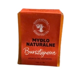 Mydło bursztynowe – naturalna kostka z ekstraktem z bursztynu