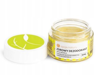 Naturalny dezodorant w kremie Len Paczula 50 ml Opcja Natura Unisex