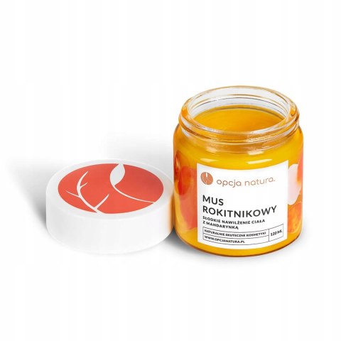 Nawilżający Mus Rokitnikowy do pielęgnacji ciała 120 ml