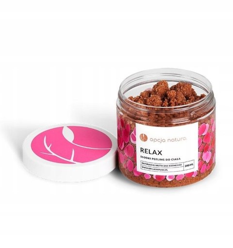 Opcja Natura Peeling Relax - cukrowy peeling do ciała 200 ml
