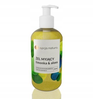 Opcja Natura Żel myjący Limonka Aloes 250ml