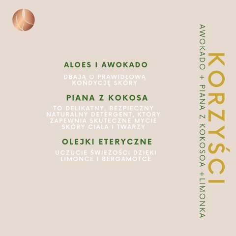 Opcja Natura Żel myjący Limonka Aloes 250ml