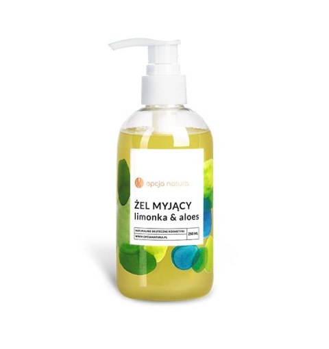 Opcja Natura Żel myjący Limonka Aloes 250ml