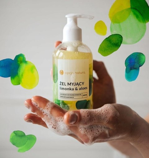 Opcja Natura Żel myjący Limonka Aloes 250ml