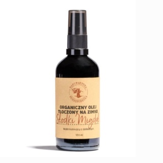 Organiczny Olej tłoczony na zimno Słodki Migdał 50 ml