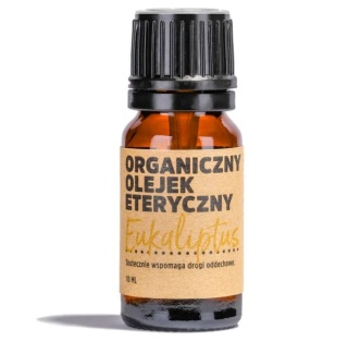 Organiczny Olejek Eteryczny Eukaliptus - Manufaktura Bursztynnika 10 ml