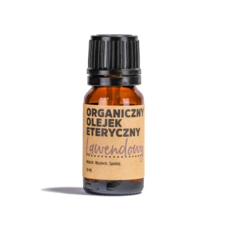 Organiczny Olejek Eteryczny Lawendowy - Manufaktura Bursztynnika 10 ml