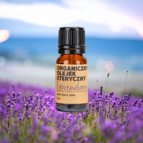 Organiczny Olejek Eteryczny Lawendowy - Manufaktura Bursztynnika 10 ml