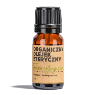 Olejek eteryczny Trawa Cytrynowa - Manufaktura Bursztynnika 10 ml