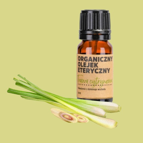 Olejek eteryczny Trawa Cytrynowa - Manufaktura Bursztynnika 10 ml