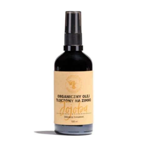 Organiczny Złoty Olej tłoczony na zimno Jojoba 50 ml