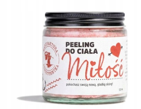 Peeling do Ciała Miłość, 120 ml Manufaktura Bursztynnika