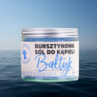 Sól do kąpieli Bałtyk – sól morska & Epsom z bursztynem 250 g