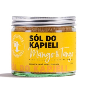 Sól do kąpieli Mango & Tango – duet soli morskiej i Epsom z bursztynem