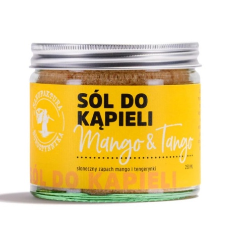 Sól do kąpieli Mango & Tango – duet soli morskiej i Epsom z bursztynem