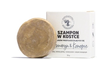 Szampon w kostce do włosów przetłuszczających się, 70g