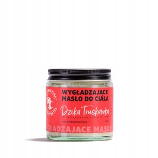 Wygładzające Masło do Ciała Dzika Truskawka 120ml Manufaktura Bursztynnika