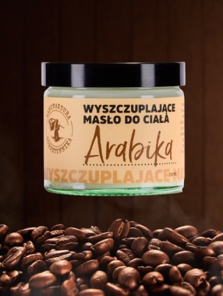 Wyszczuplające Masło do Ciała Arabika 120ml Manufaktura Bursztynnika
