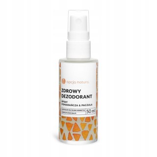 Zdrowy dezodorant w sprayu pomarańcza i paczula, 50 ml