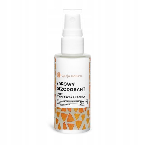 Zdrowy dezodorant w sprayu pomarańcza i paczula, 50 ml