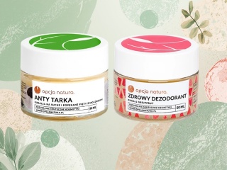 Zestaw krem do stóp + zdrowy dezodorant Pinia & Grejpfrut, Opcja Natura