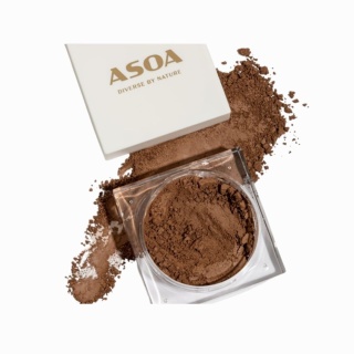 ASOA Bronzer Mineralny "Golden Brown" – sypki bronzer do konturowania twarzy