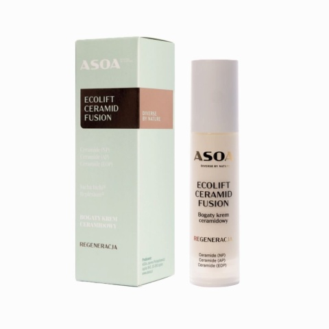ASOA Krem Ceramidowy z Peptydami Ceramide EOP AP NP 50ml Dzień Noc
