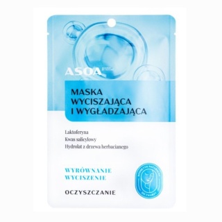 ASOA Maska Wyciszająca i Wygładzająca – maska w płachcie