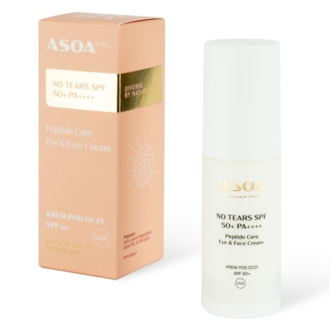 ASOA SPF 50 PA+++ Pod Oczy – Ochronny Krem Pod Oczy na Lato