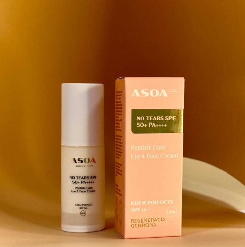 ASOA SPF 50 PA+++ Pod Oczy – Ochronny Krem Pod Oczy na Lato