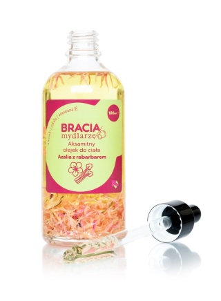Azalia z Rabarbarem – aksamitny olejek do ciała 100 ml