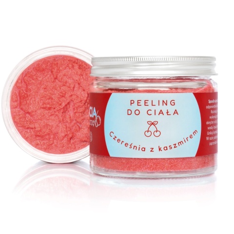Bracia Mydlarze Czereśnia z Kaszmirem – cukrowy peeling do ciała 250 g