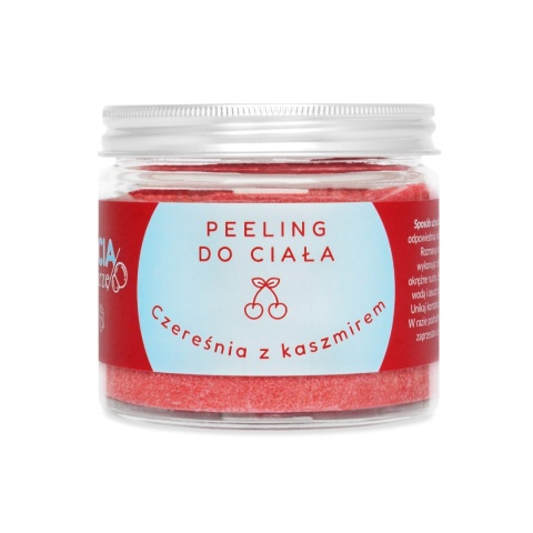 Bracia Mydlarze Czereśnia z Kaszmirem – cukrowy peeling do ciała 250 g