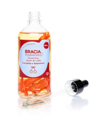 Czereśnia z Kaszmirem – aksamitny olejek do ciała 100 ml