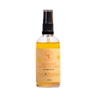 Delikatny Olejek do Ciała Morela & Mandarynka - Manufaktura Bursztynnika 100 ml