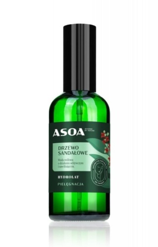 Hydrolat z drzewa sandałowego – do cery dojrzałej, 100 ml