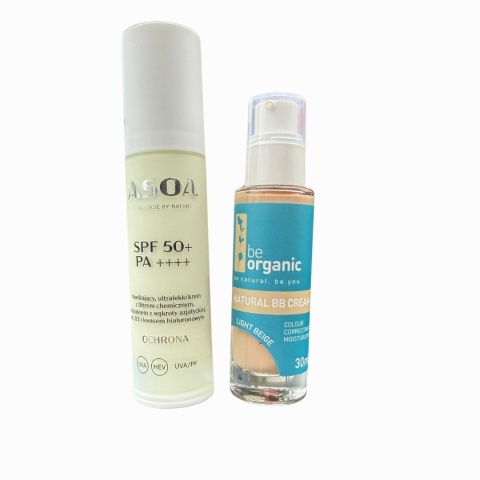 Letni Duet SPF 50 + BB Light Beige