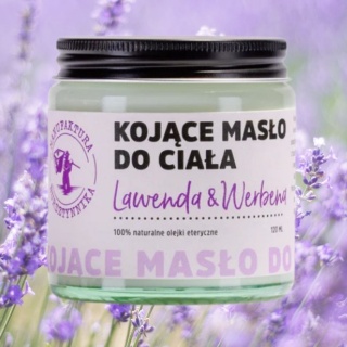 Masło do ciała Lawenda Werbena naturalne kojące 120 ml