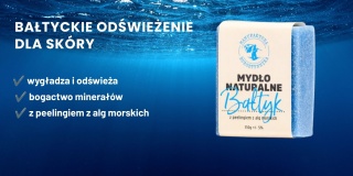 Mydło peelingujące Bałtyk z algami morskimi 110 g naturalne
