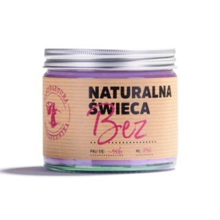 Świeca sojowa zapachowa Bez 250ml ok. 50 h palenia